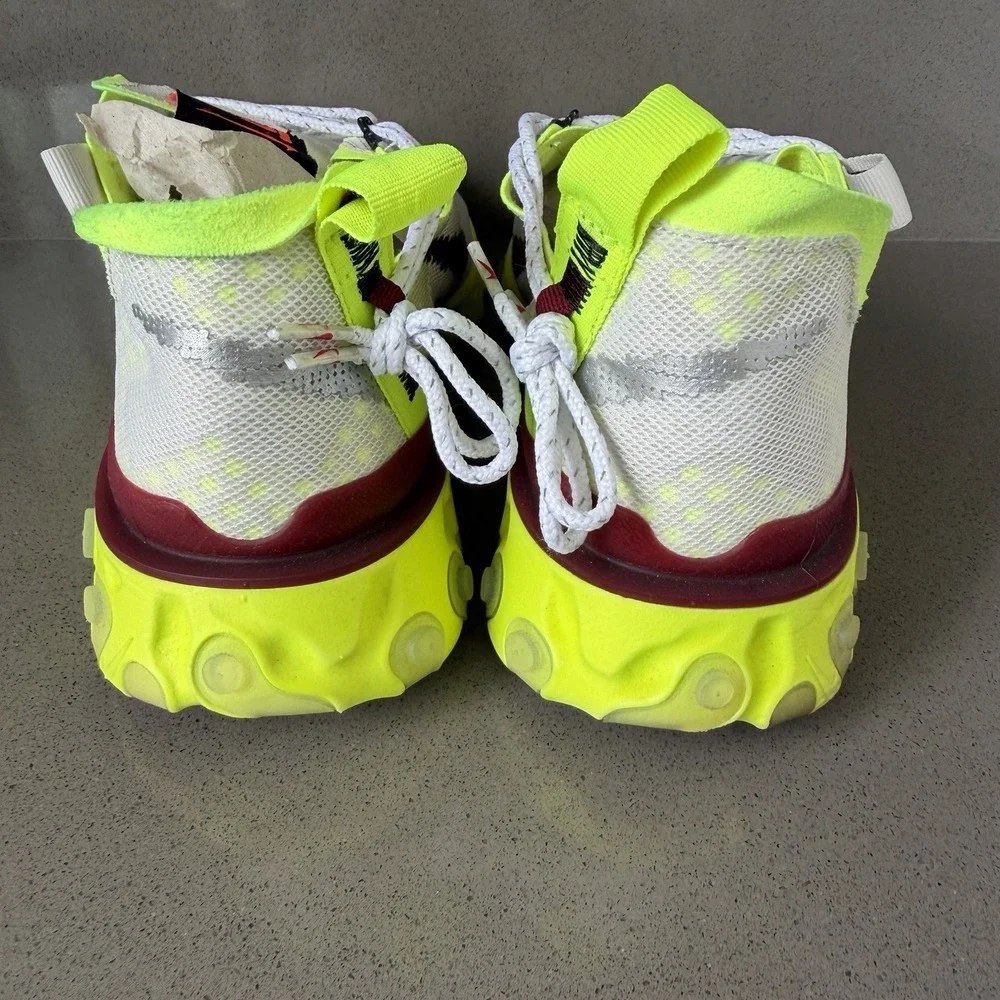 Nike React ISPA WR Platinum Volt Men's Size 11 Running Sneakers CT2692-002
